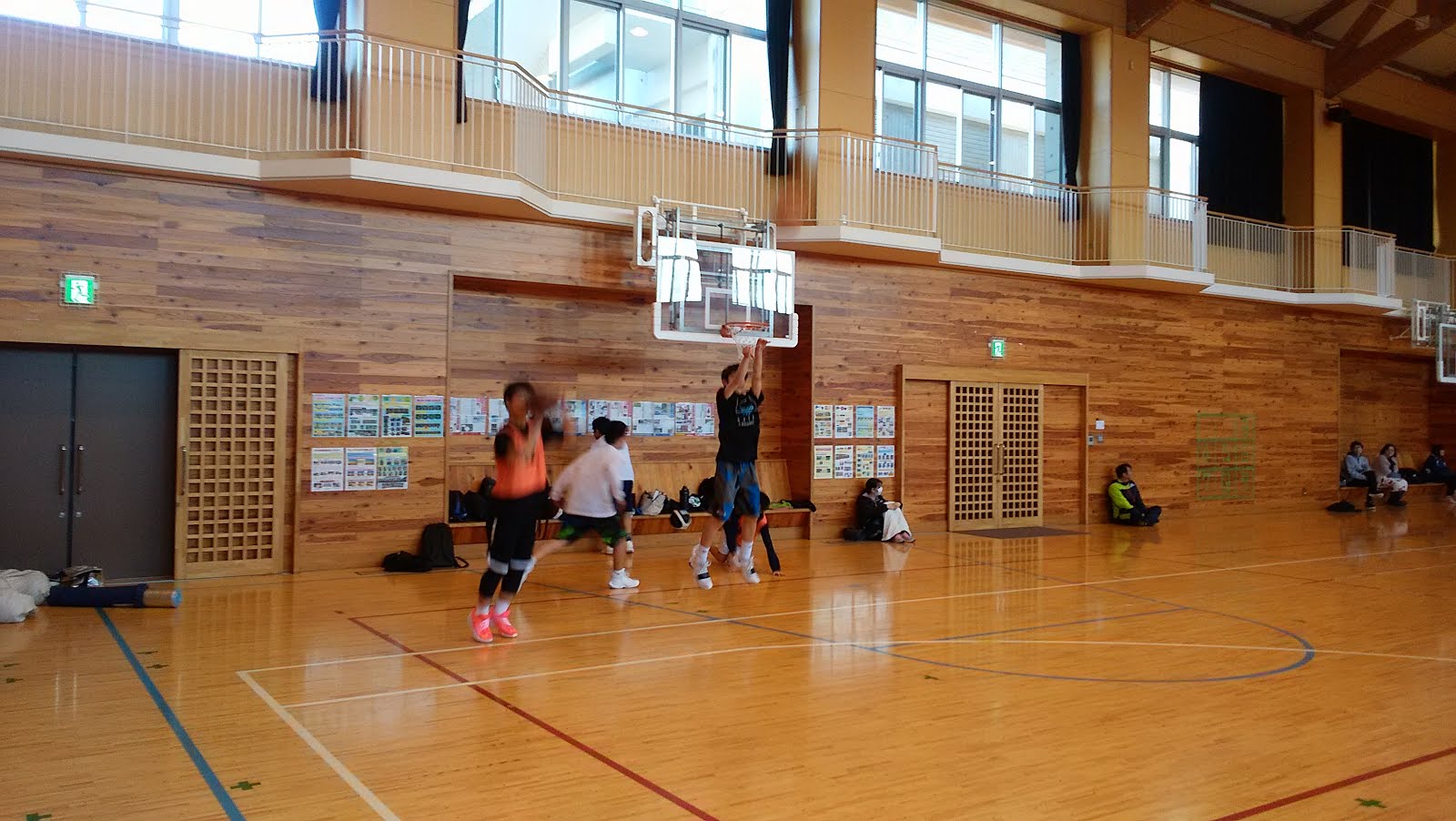 郡山市バスケットボールトレーニングセンター No 仲間とバスケに行こう 郡山市バスケ 元気でがんばろう教室 実戦シュートとゲーム
