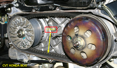 Cara Tepat Mengganti "V Belt All Honda Beat" Secara Berkala - Yotomotif