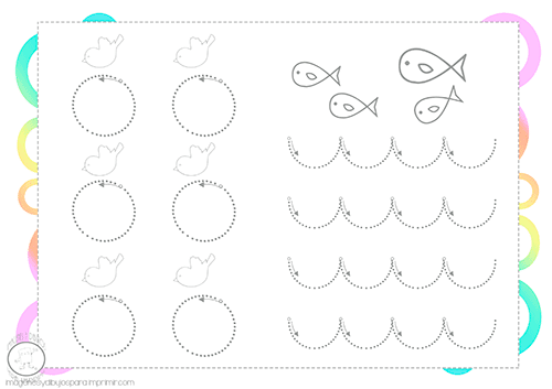 Ejercicios De Grafomotricidad Para Ninos De 3 Anos Imagenes Y