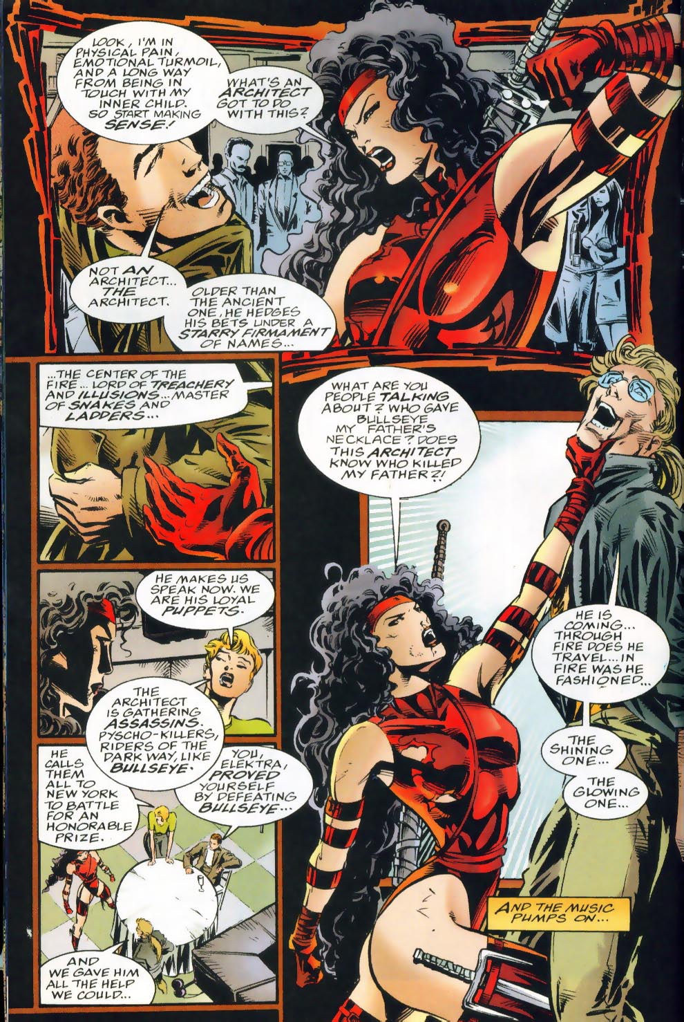 Read online Elektra (1996) comic -  Issue #3 - I Know How You Feel - 8