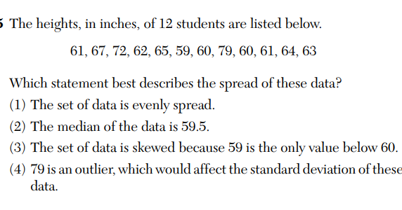 A Little Stats: Common Core Algebra II: Students' Heights