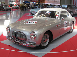 Pinin Farina's breakthrough design, the stylishly aerodynamic 1947 Cisitalia 202