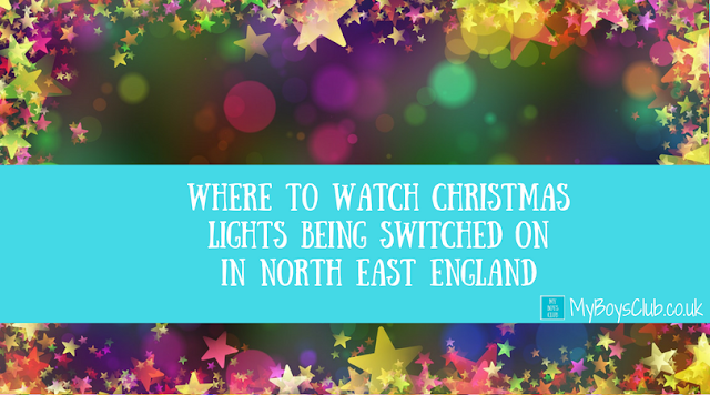 Where To Watch Christmas Lights Being Switched On in North East England