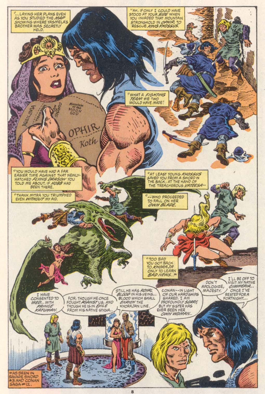 Read online Conan the Barbarian (1970) comic -  Issue #252 - 7