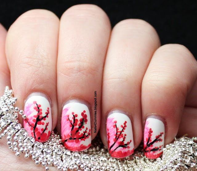 Nails4Dummies - Cherry Blossom Nails