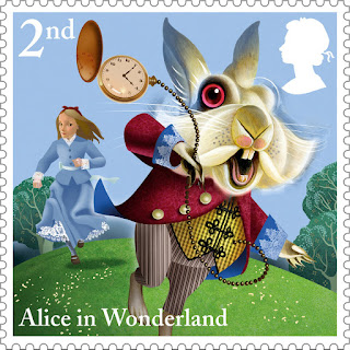  Reino Unido - Filatelia - 2015 - Alice in Wonderland 01