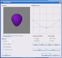 tutorial balloon gimp easily realistic distorts bend curve settings pick menu filters