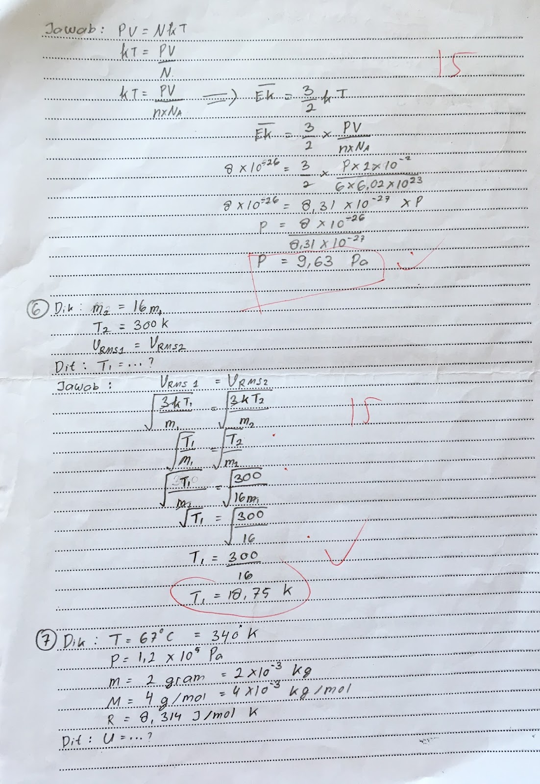 contoh soal ulangan harian fisika dan pembahasannya untuk materi teori
