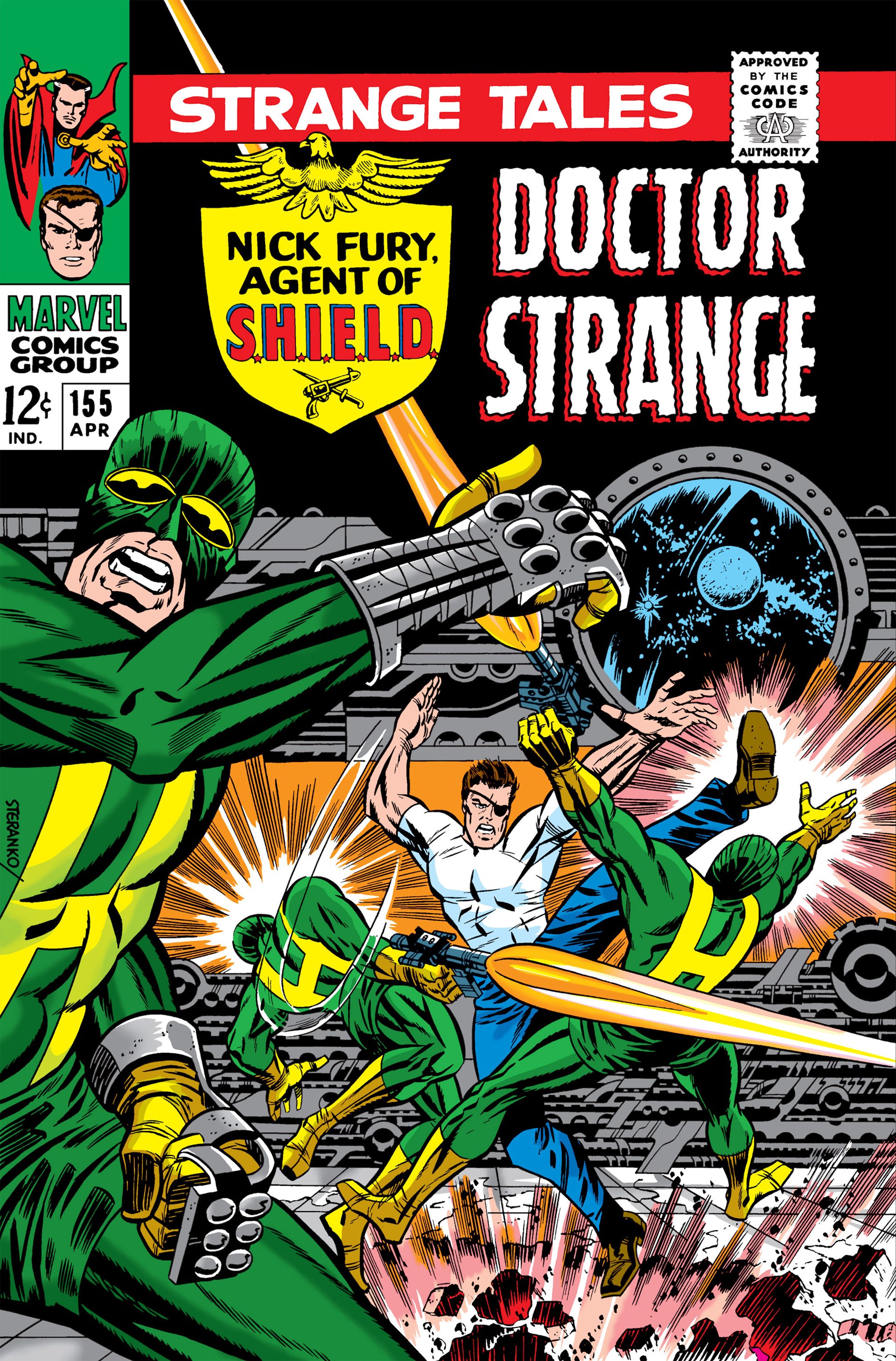 Read online Strange Tales (1951) comic -  Issue #155 - 1