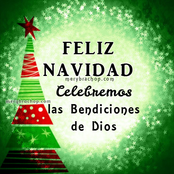 Más imágenes de Navidad con frases cristianas.