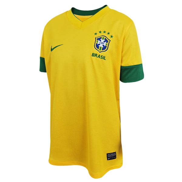 [digimega] 2012 Nike Brazil (CBF) Home Jersey Dri-Fit (Youth)
