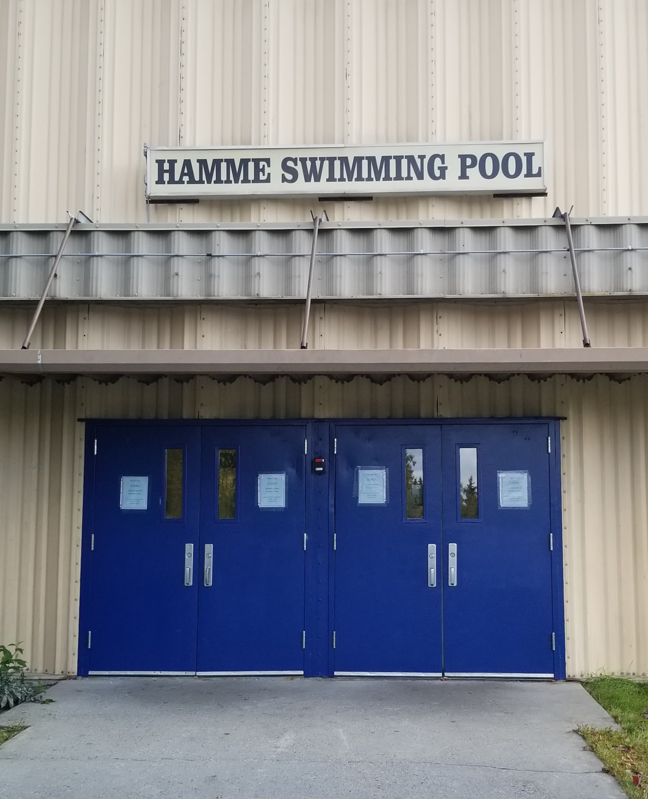 Trying Hamme Pool for swim lessons