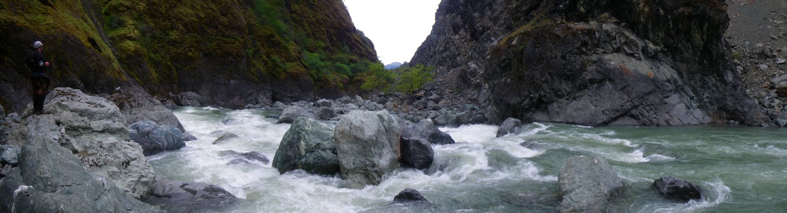 North Coast Paddling North Fork Eel River, Day Two