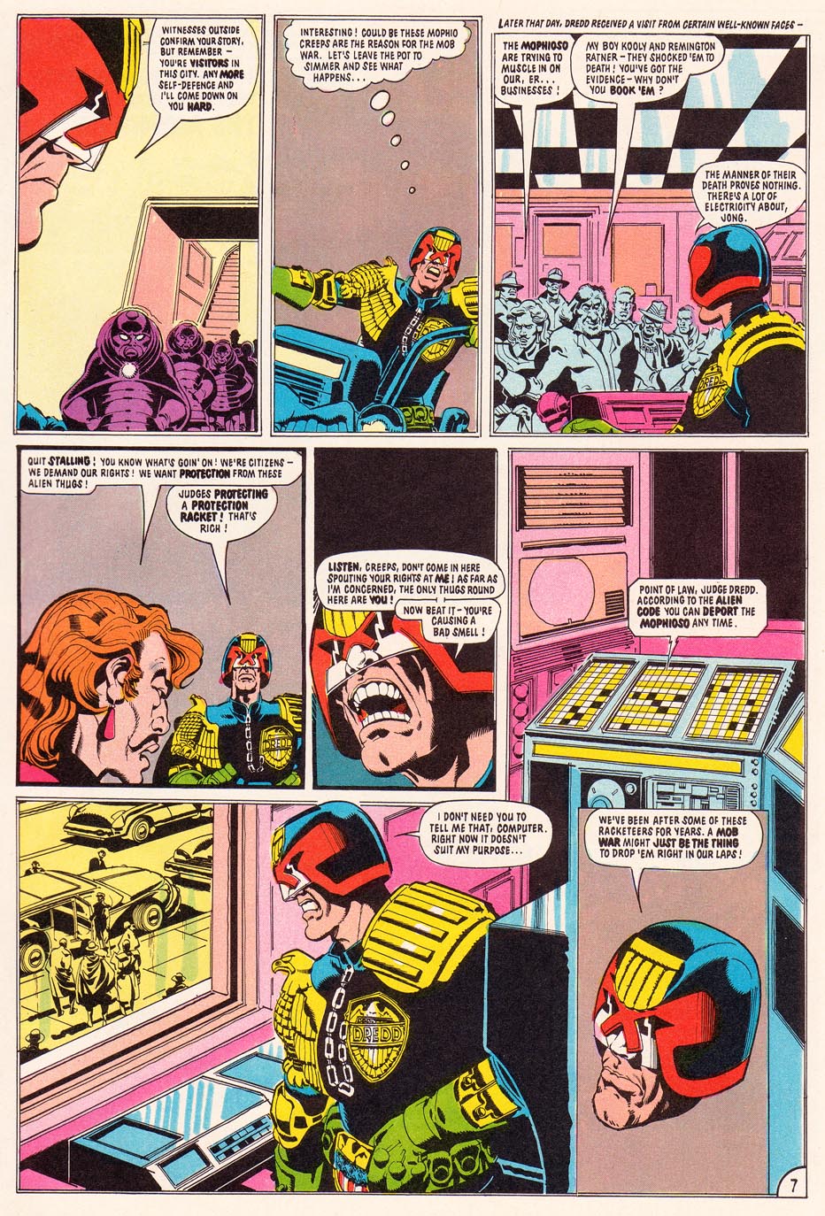 Read online Judge Dredd: The Complete Case Files comic -  Issue # TPB 5 (Part 1) - 101