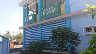 Công trình mành nhựa che nắng trường tiểu học