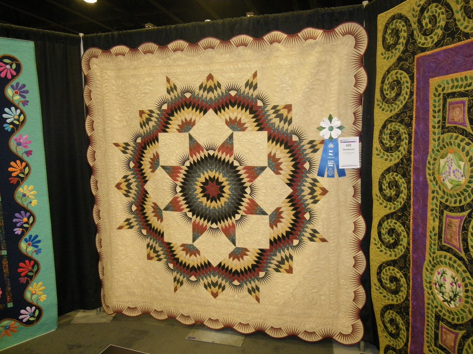 Kevin the Quilter AQS Paducah Quilt Show Part 2........