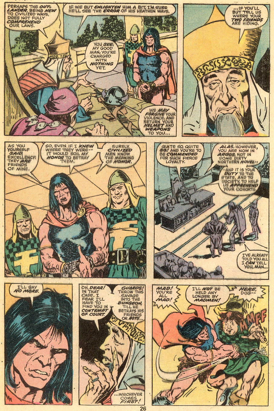 Read online Conan the Barbarian (1970) comic -  Issue #57 - 16