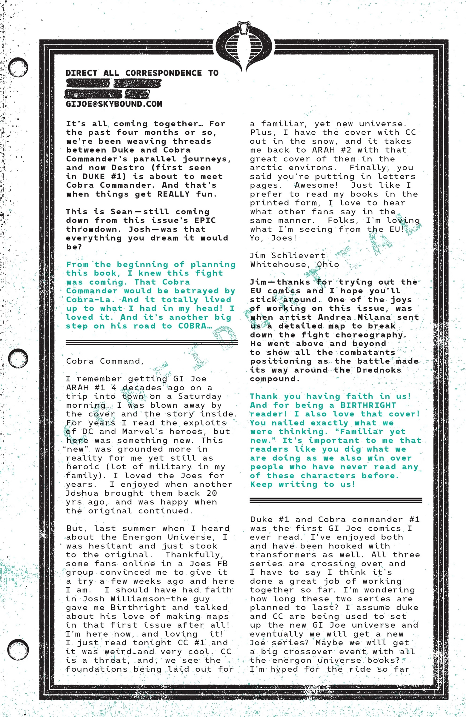 Cobra Commander (RAH) chapter 4 page 24
