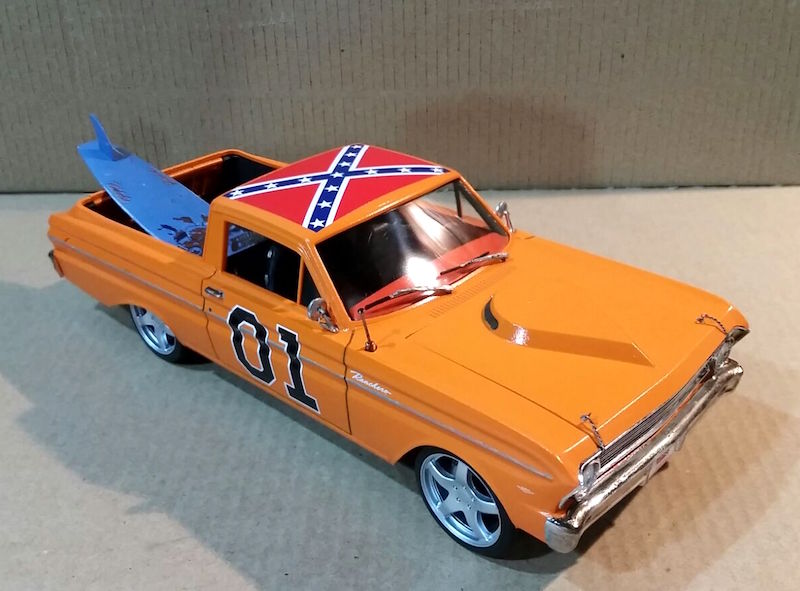 Ford Ranchero 1965 "General Lee" (Trumpeter 1:25) 3d159868-ace5-474f-bba4-e13371301f4b