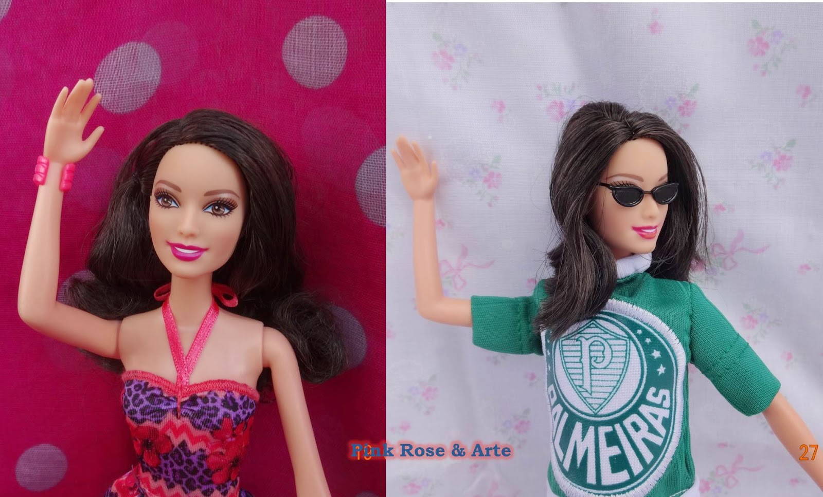 Pink Rose e Arte: BARBIE PALMEREIRENSE