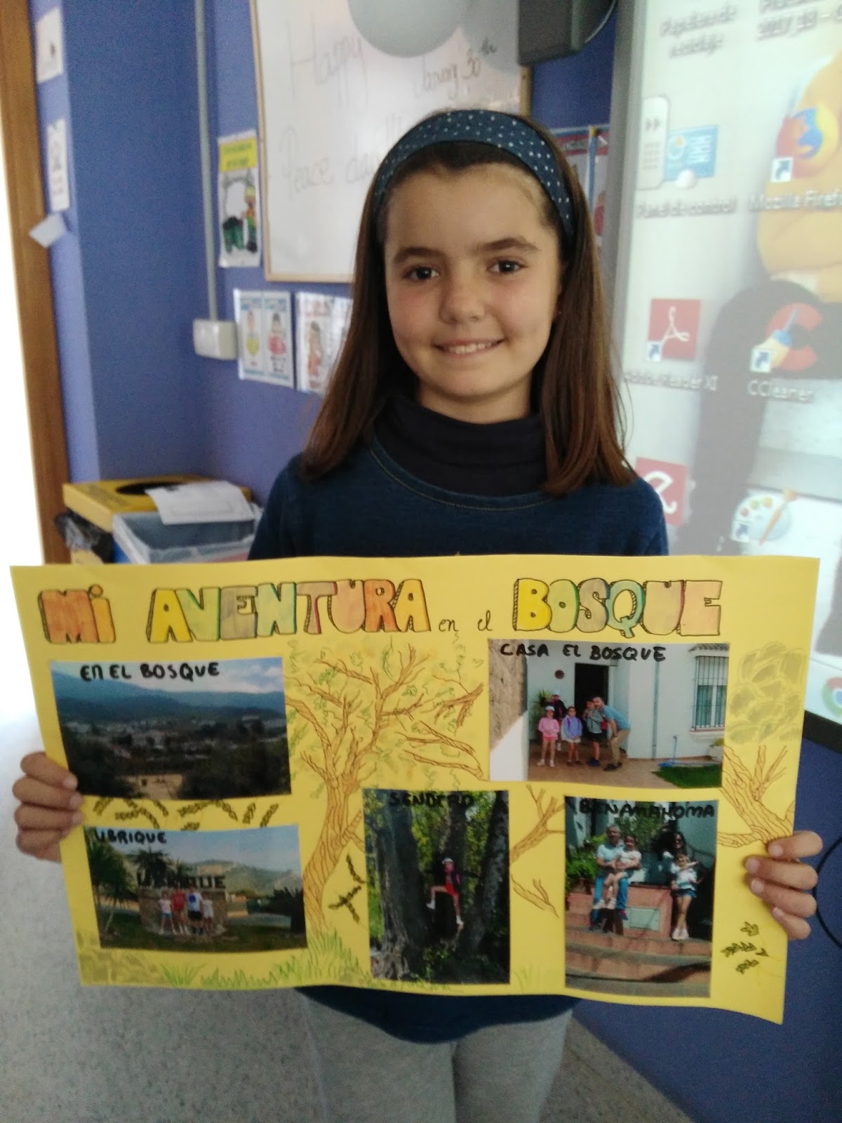 4th Grade BCEIP Camposoto Andrea nos lleva a conocer El Bosque