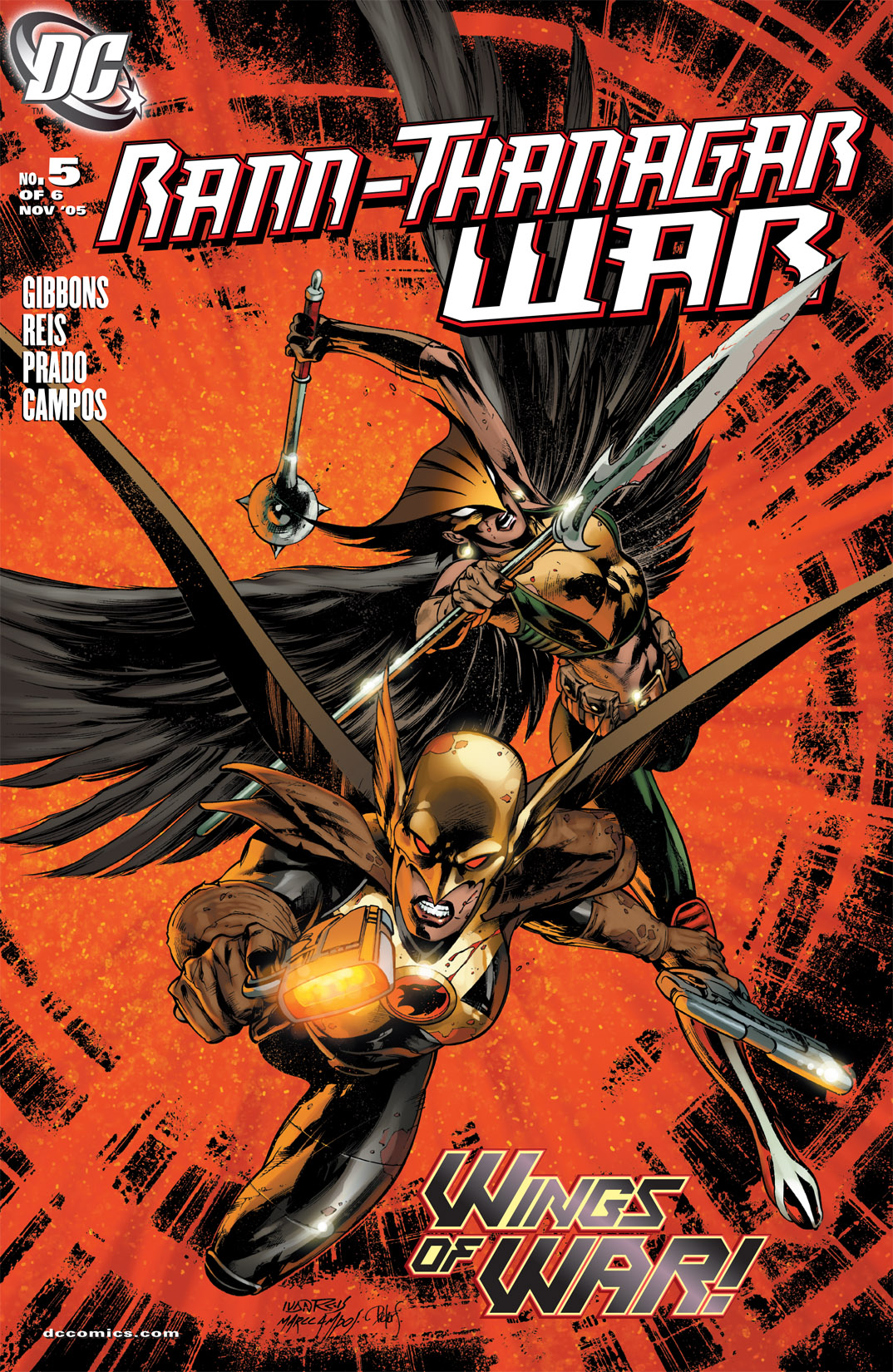 Read online Rann/Thanagar War comic -  Issue #5 - 1