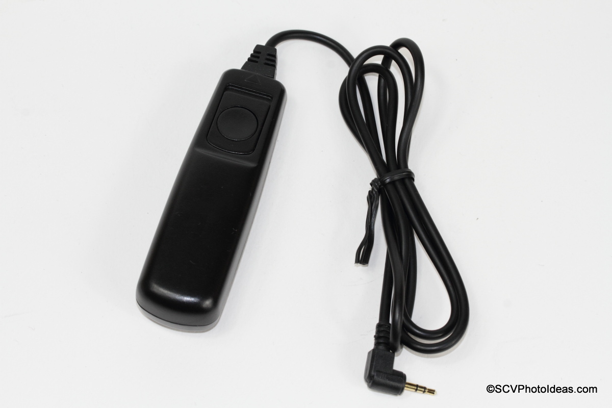 RS-60E3 compatible Remote Release Cable front