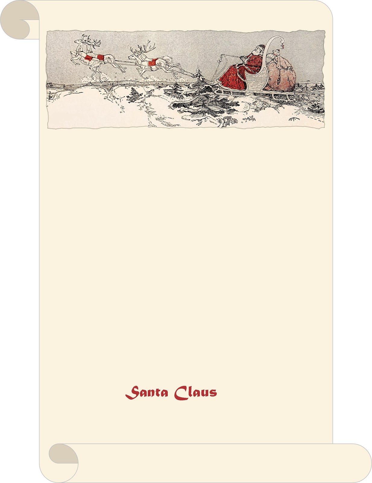 santa letter clipart - photo #14