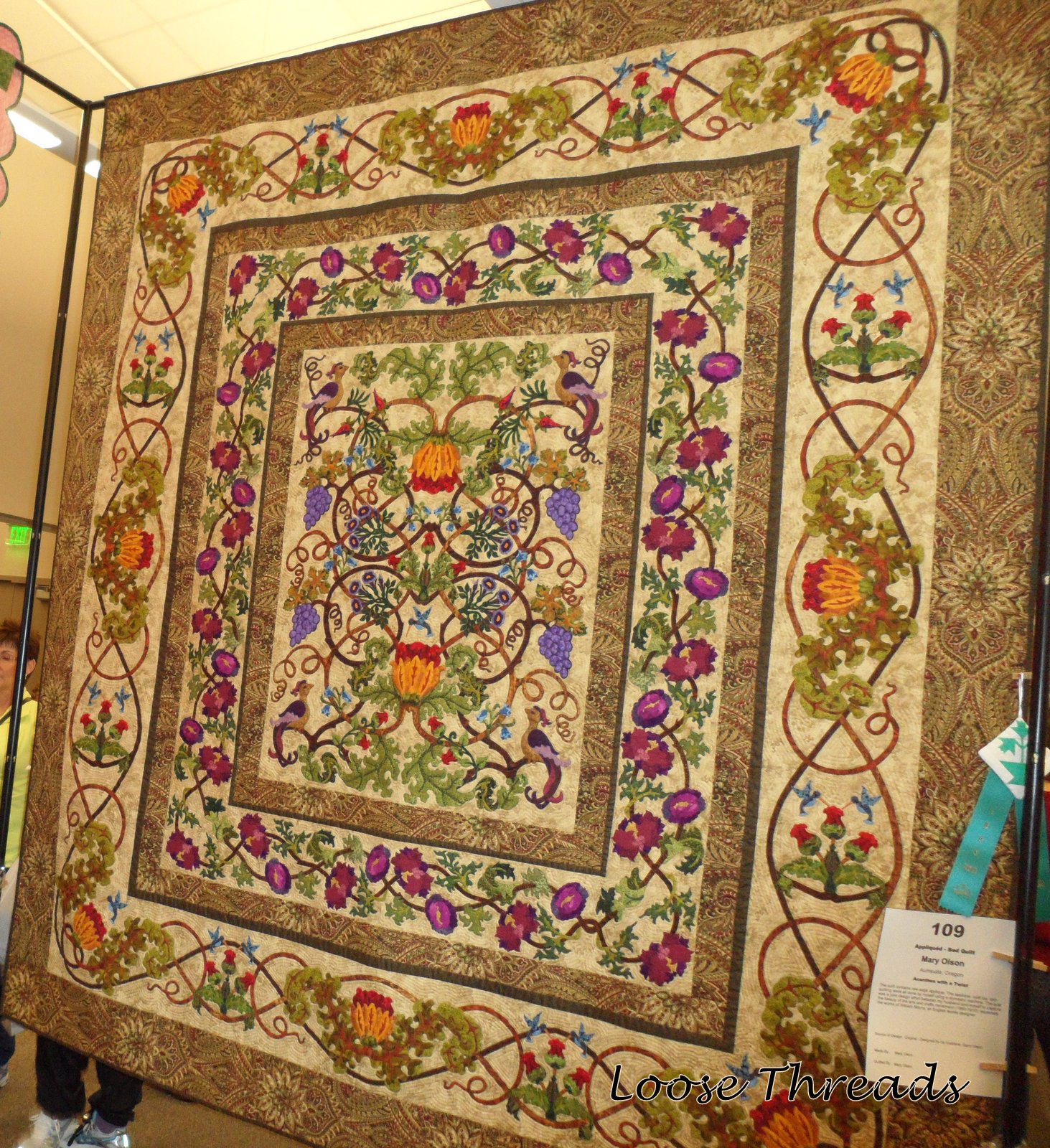 Loose Threads Indiana Heritage Quilt Show Quilts