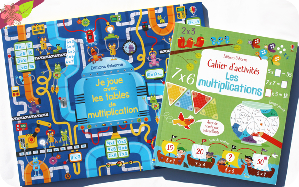 Cahier d’activité : Les multiplications et Je joue avec les tables de multiplication - Usborne Cahier d’activité : Les multiplications et Je joue avec les tables de multiplication - Usborne