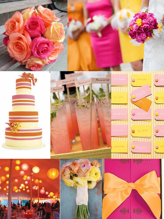 Whimsically Wishing Orange, Pink & Yellow Color Inspiration