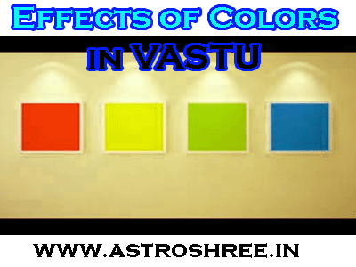 colors for energy and luck in vastu 