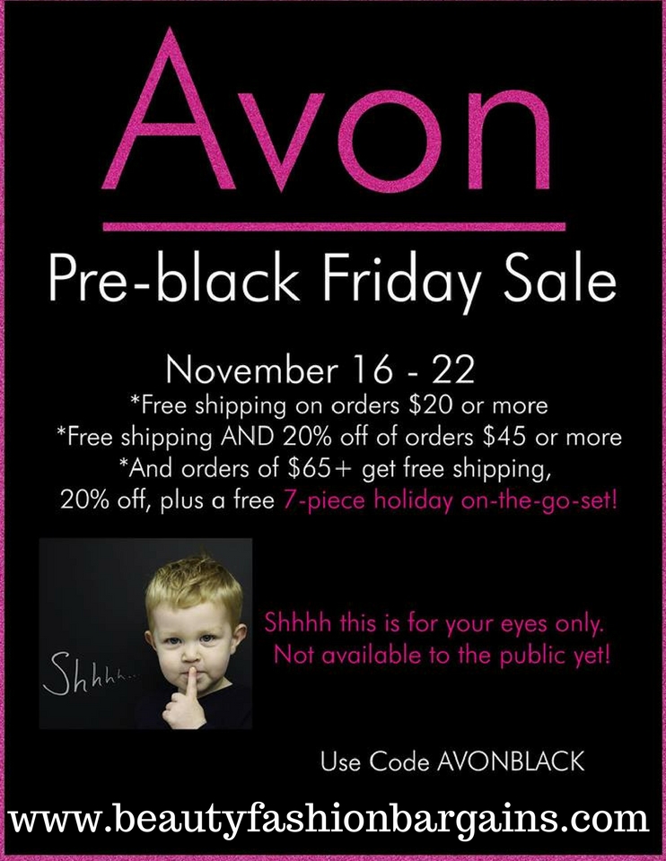 Avon Black Friday Presale