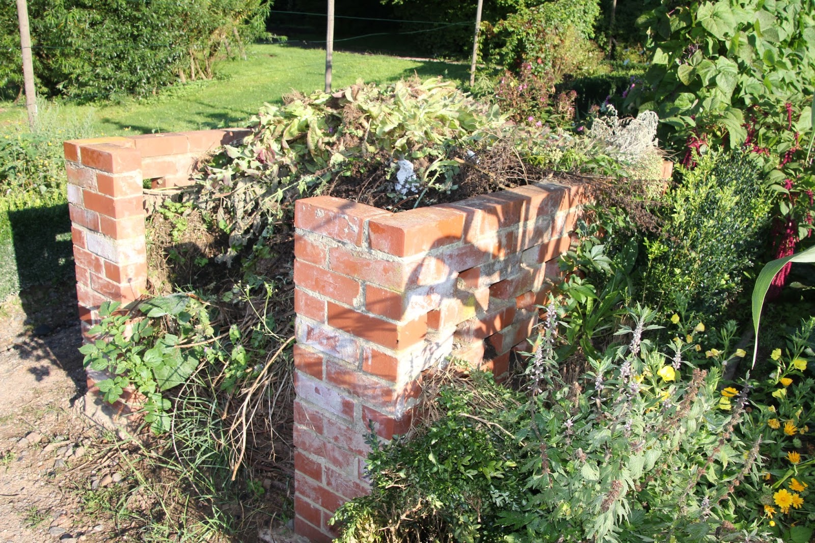 Power für den Garten Kompost