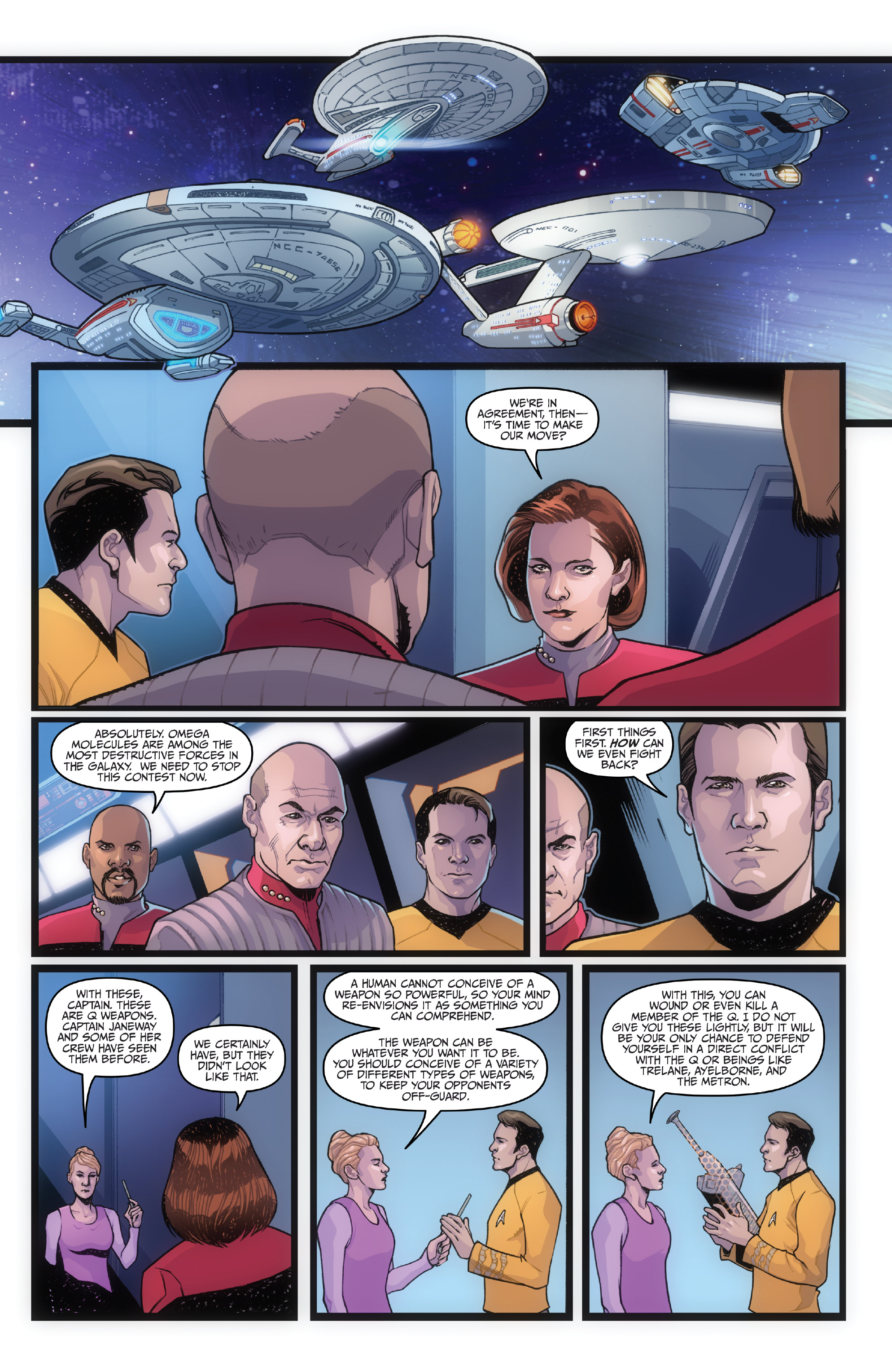 Read online Star Trek: The Q Conflict comic -  Issue #6 - 9