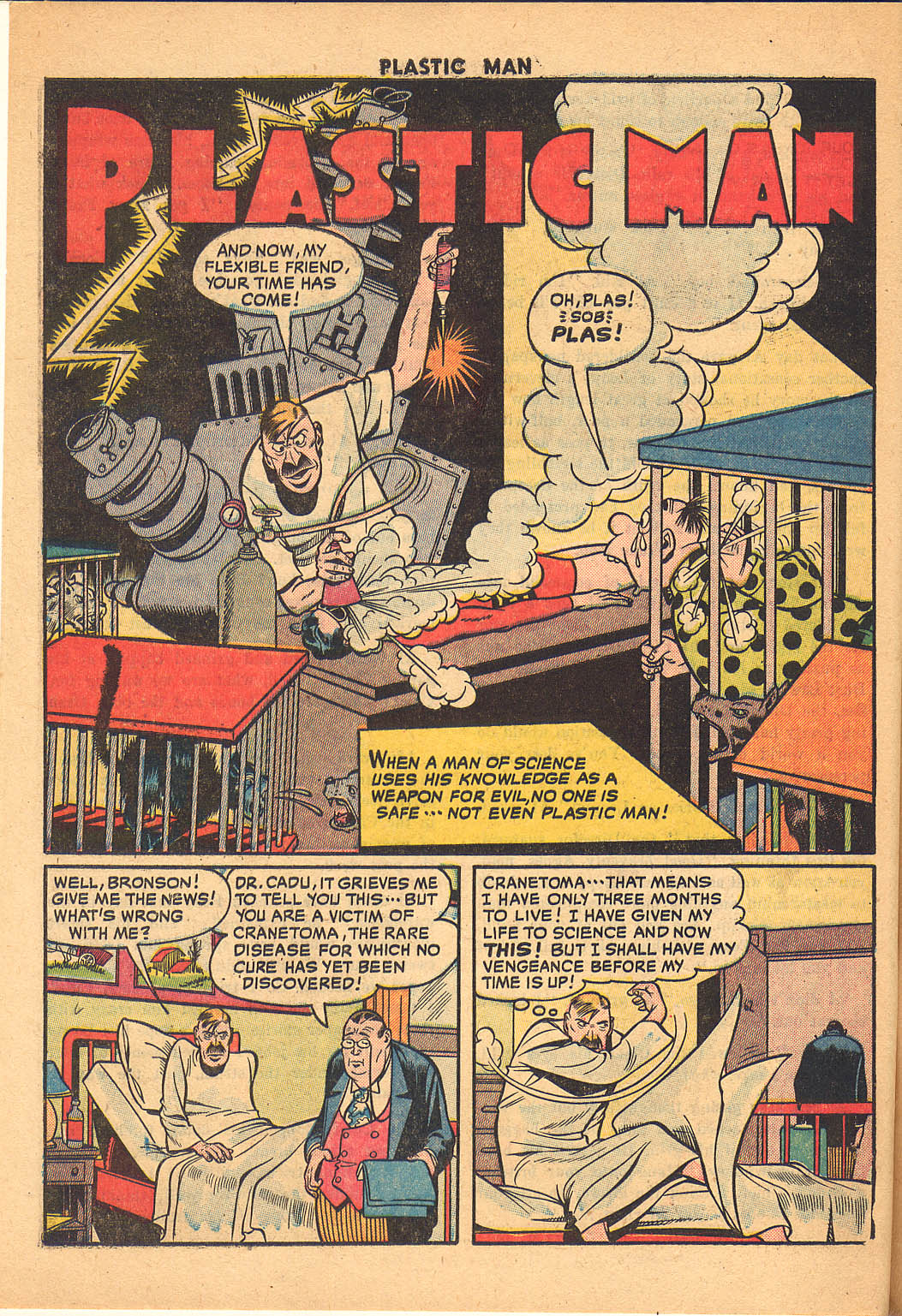 Read online Plastic Man (1943) comic -  Issue #26 - 42