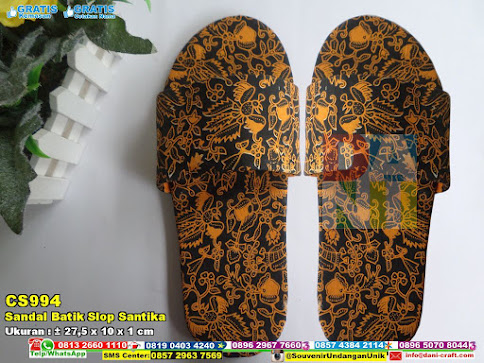 Sandal Batik Slop Santika