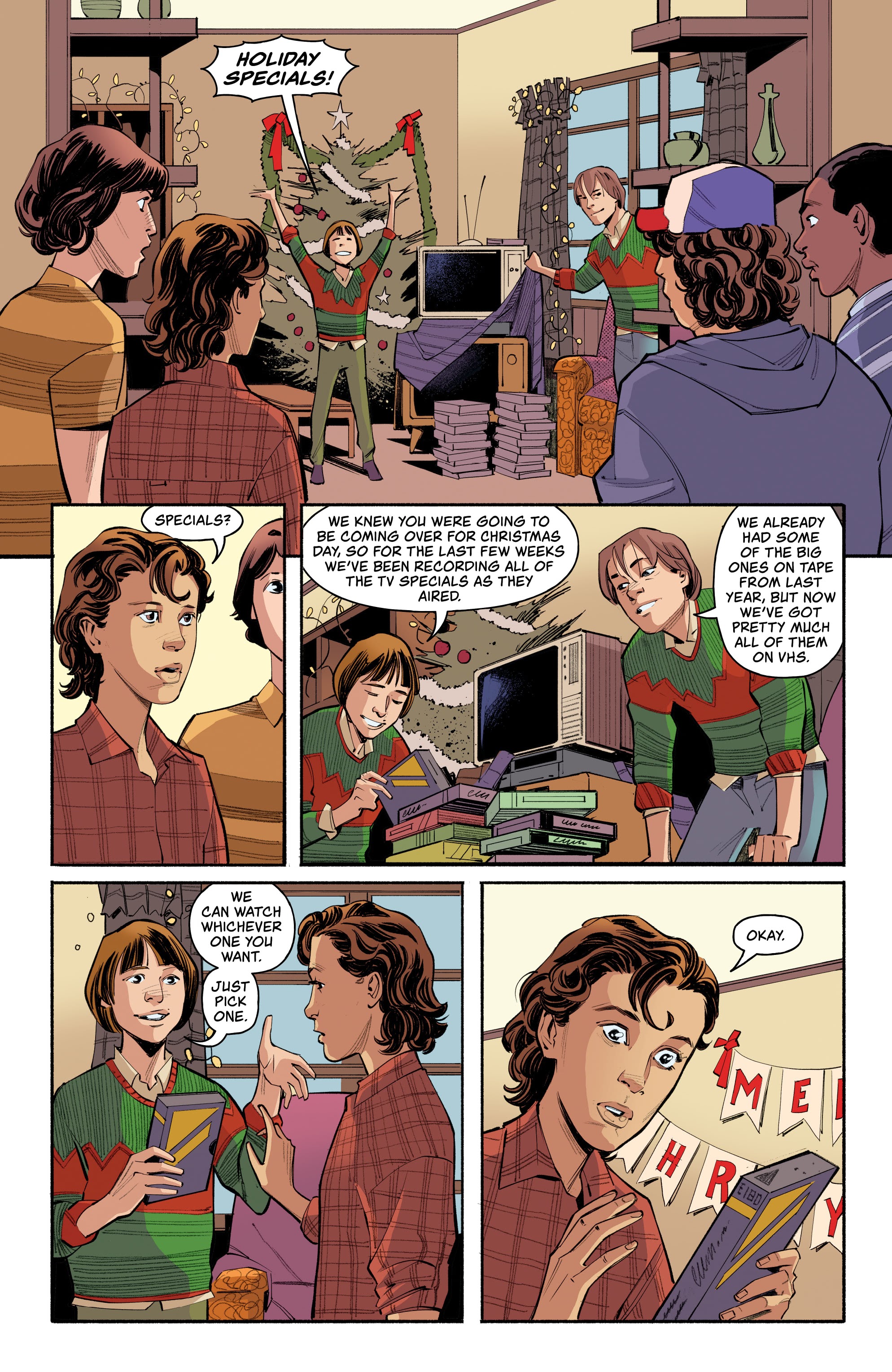 Read online Stranger Things Winter Special one-shot comic -  Issue # Full - 16