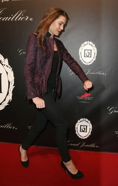 Princess Charlotte Casiraghi at the opening gala of the Gucci Paris Masters 2012 at the Paris Nord Villepinte in Paris