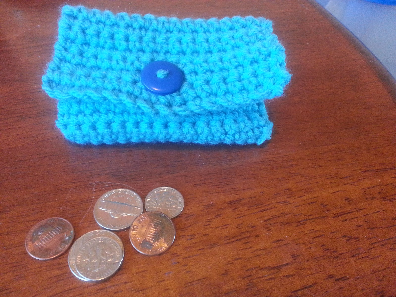 Collection of Crochet Stitches: Pattern: Easy Coin Purse/Wallet