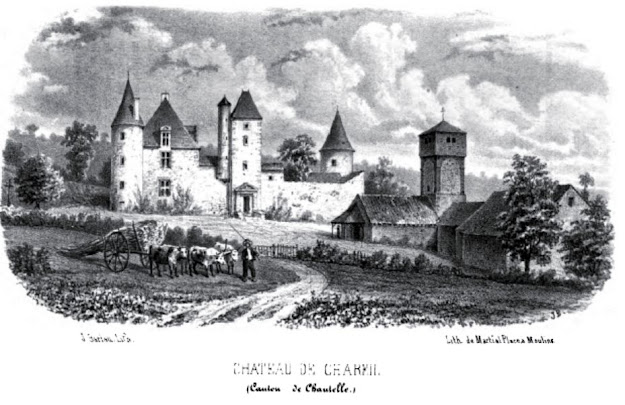 patrimoine de l'Allier château de Chareil
