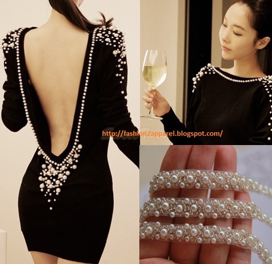 Fashion Trims for Dress Decoration is a dress ornamentation material that especially uses a band of lace or embroidery on ga Fashion Trims for Dress Decoration