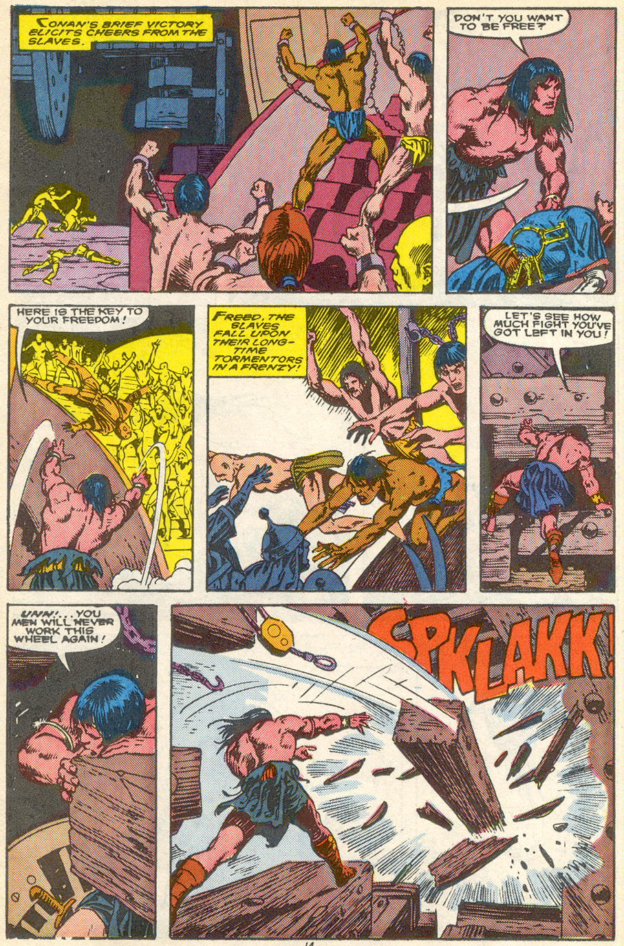 Read online Conan the Barbarian (1970) comic -  Issue #215 - 11