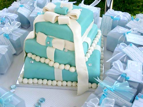 Tiffany Wedding Cake 3 