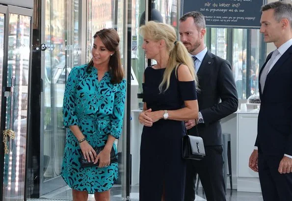 Danish Princess Marie wore her Charlotte Sparre dress at the opening of the Copenhagen Cooking & Food Festival