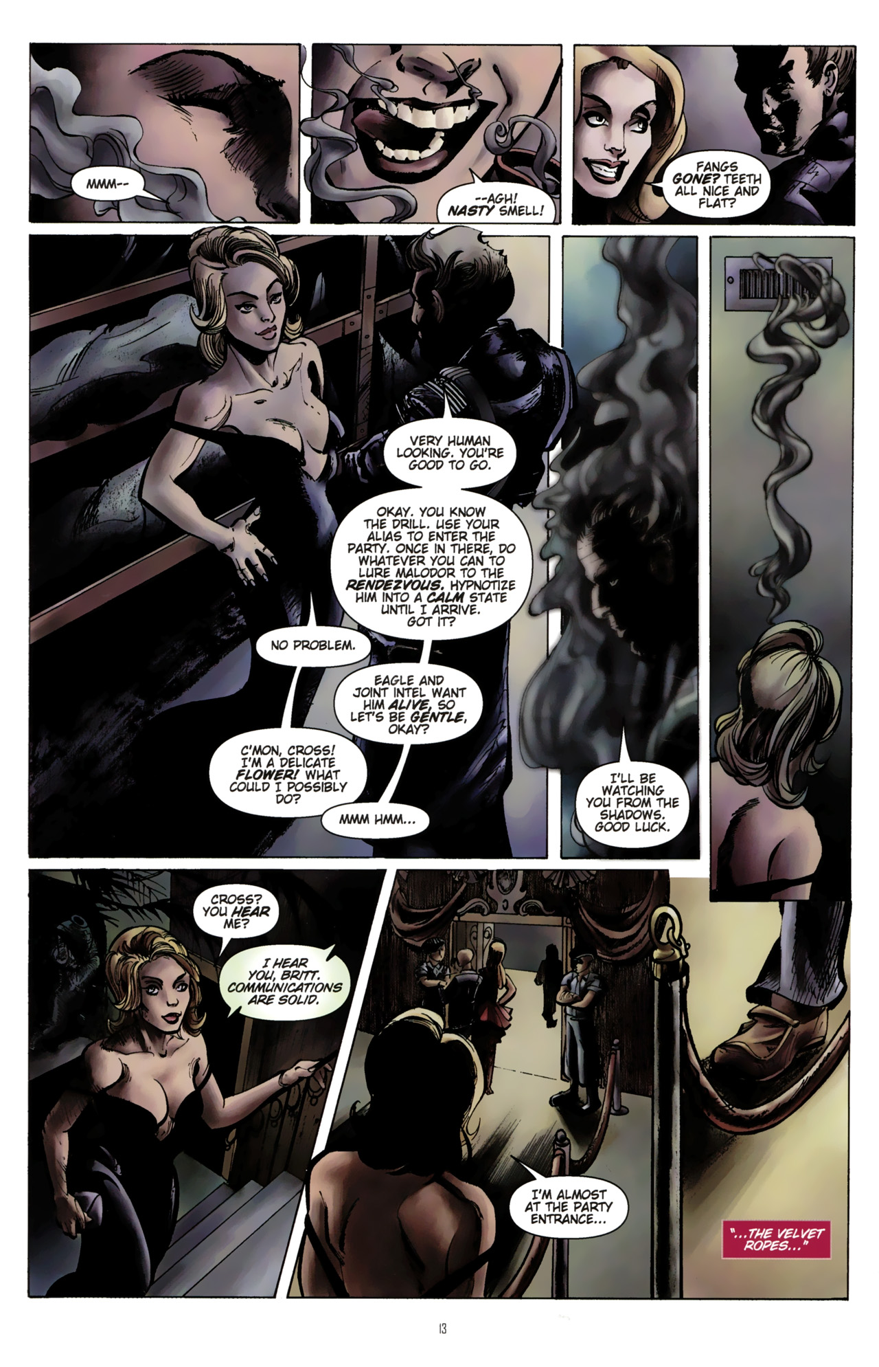 Read online CVO : Covert Vampiric Operations -- 100-Page Spectacular comic -  Issue # TPB - 15