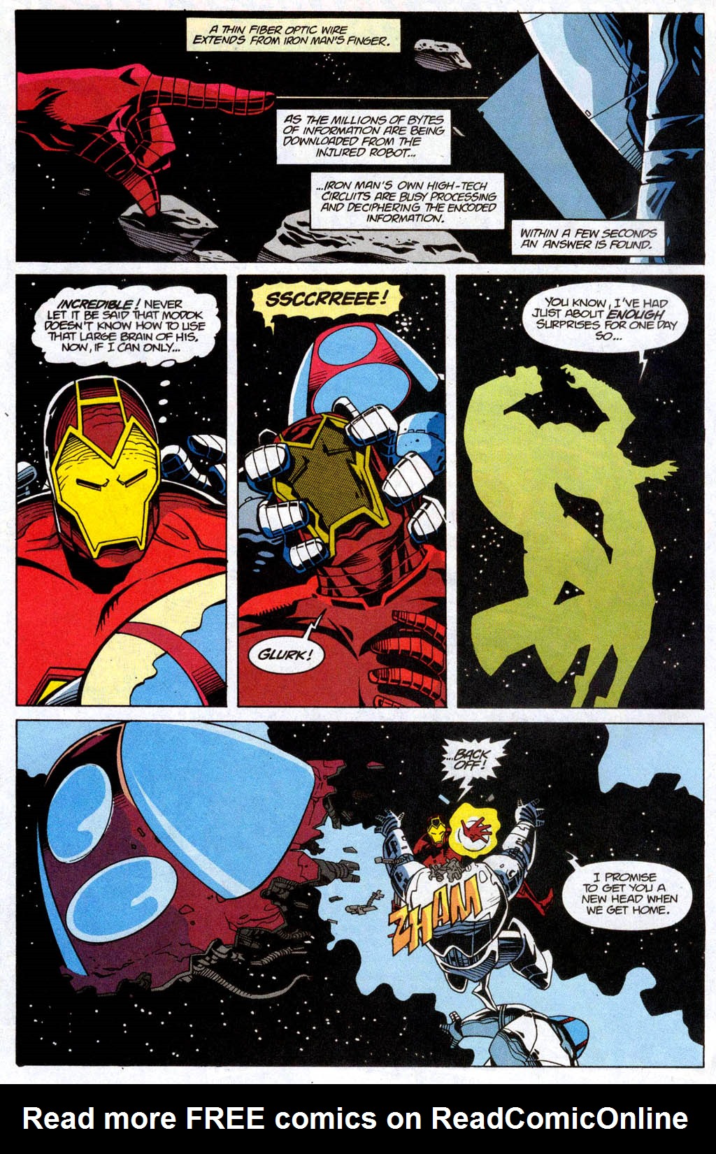 Read online Marvel Action Hour, featuring Iron Man comic -  Issue #8 - 17