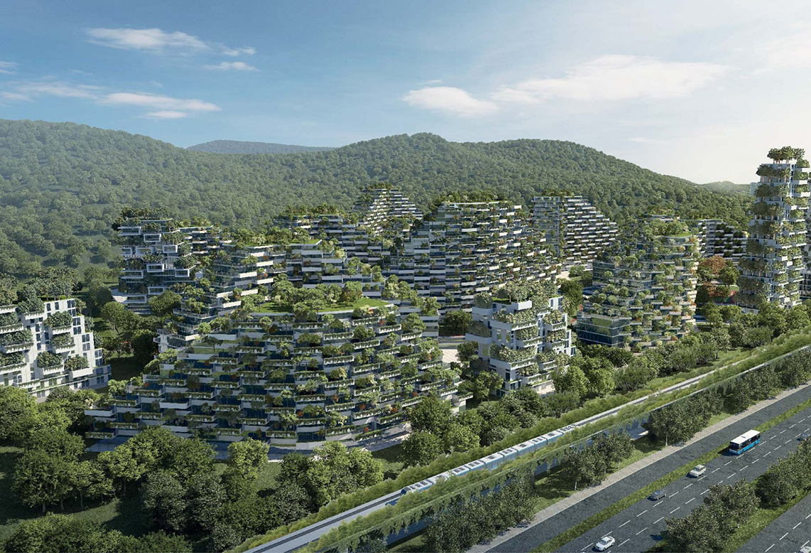 Liuzhou Forest City, novo desenvolvimento urbano da China abrigará