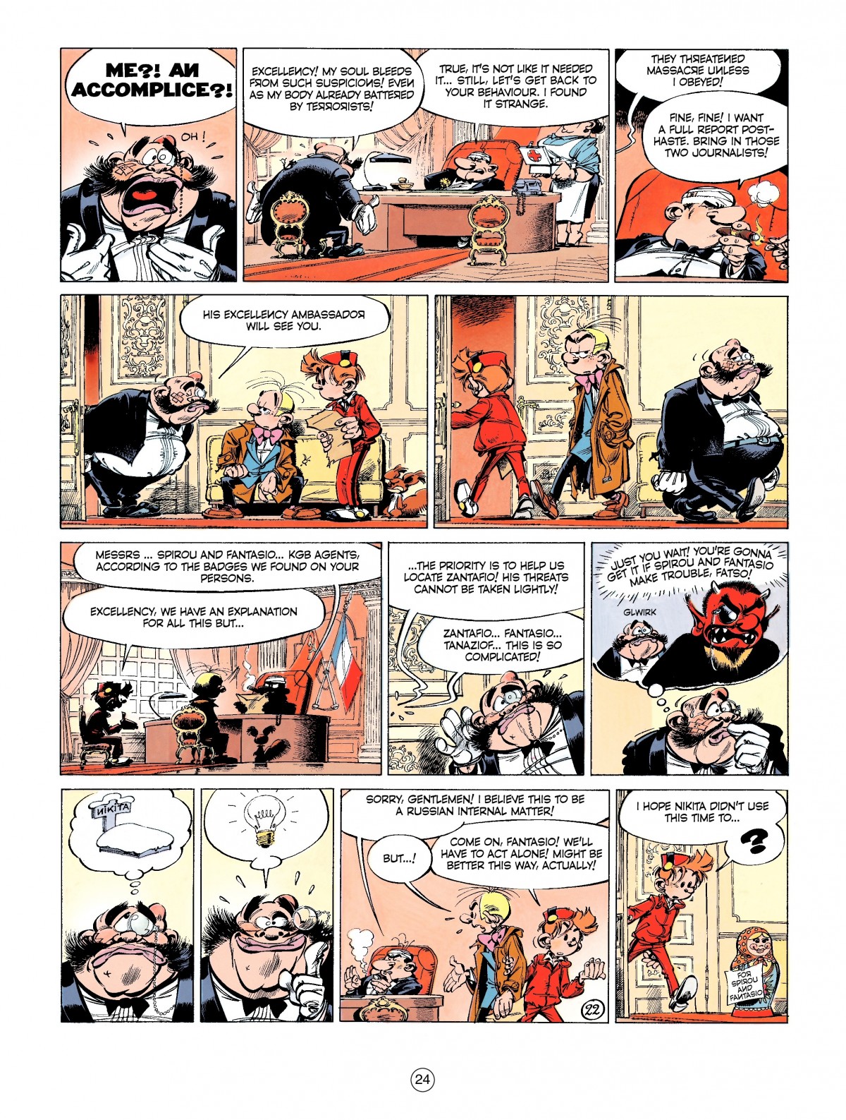 Read online Spirou & Fantasio (2009) comic -  Issue #6 - 24