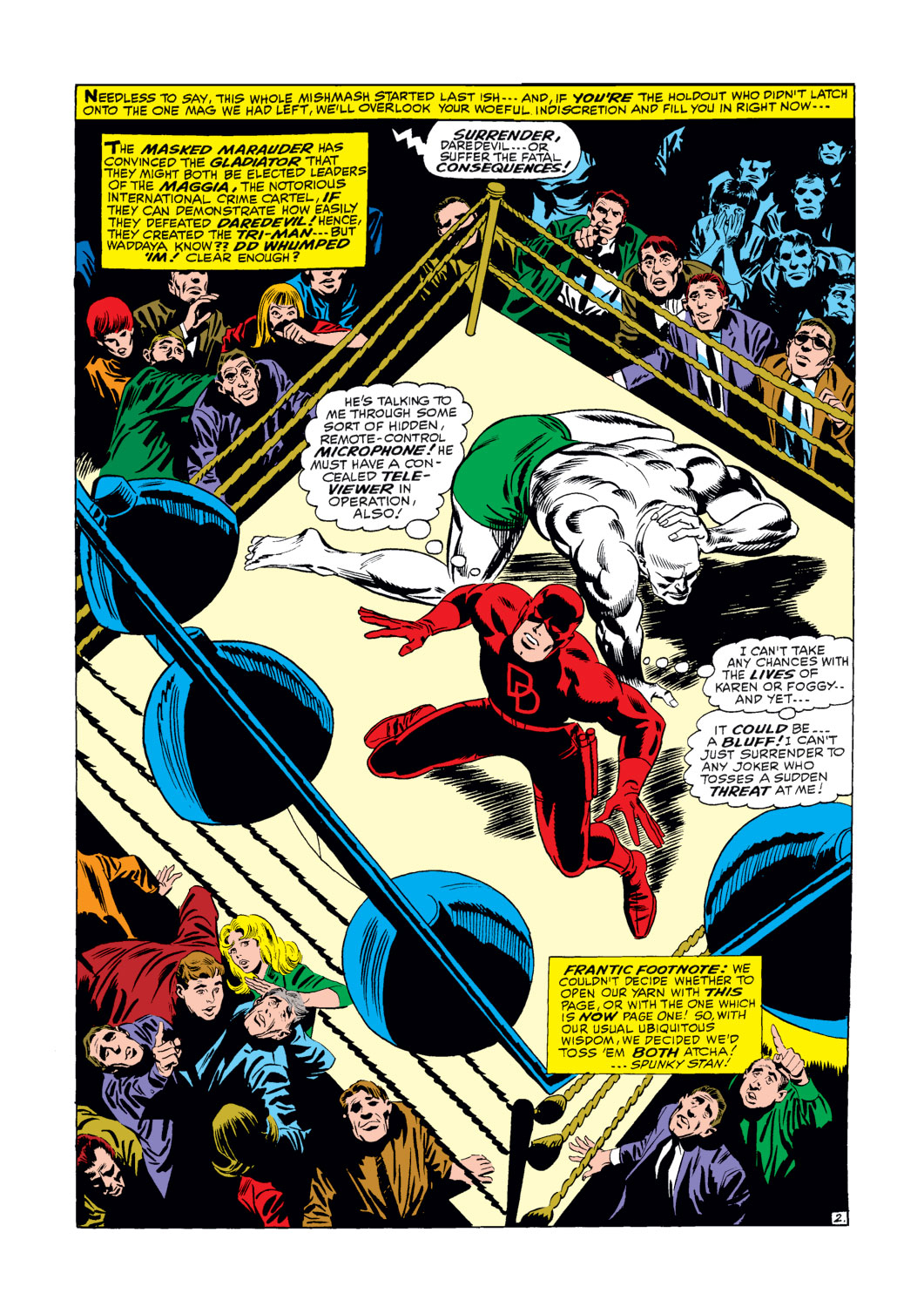 Read online Daredevil (1964) comic -  Issue #23 - 3